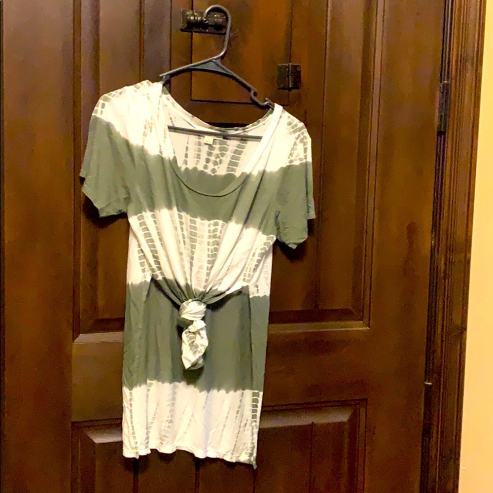 Tie-dyed top